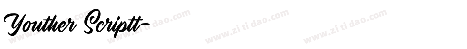 Youther Scriptt字体转换